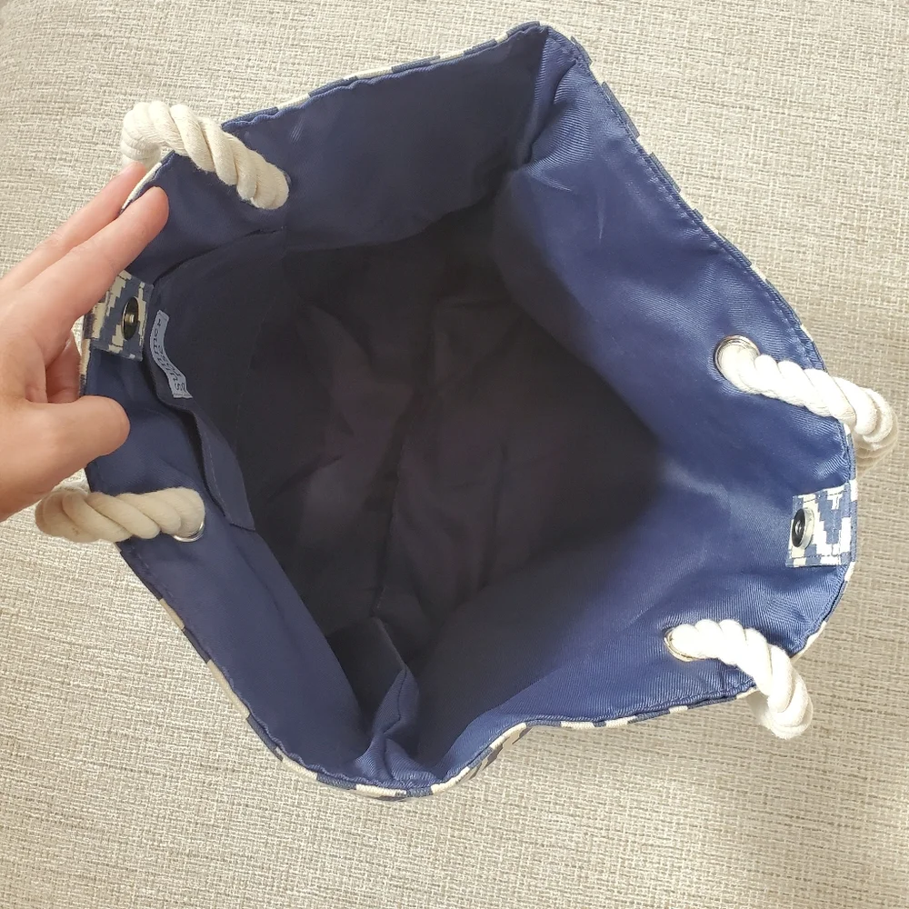 Summer & Rose Rope Handle Tote Bag - Picture 7 of 12